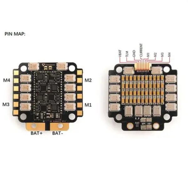 Holybro Tekko32 F4 MCU Metal 4 in1 65A ESC BLHELI32/PWM uscita 128K/4 ~ 6S 30.5x30.5mm a bordo sensore di corrente analogico FPV Racing UAV